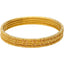 22K Gold Thin Indian Bangle Set of 4 - Virani Jewelers