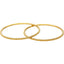 22K Gold Thin Beaded Filigree Bangle Set of 2 - Virani Jewelers