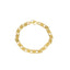 22K Yellow Gold Coin Link Peace Bracelet, 8.8 grams - Virani Jewelers