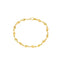22K Yellow Gold Dazzling Link Peace Bracelet, 6.2 grams - Virani Jewelers