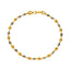 22K Yellow Gold & Black Bead Bracelet - Virani Jewelers