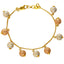 22K Multi-Tone Gold Jenya Beaded Bracelet - Virani Jewelers