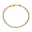 22K Multi-Tone Gold Two Layer Bracelet - Virani Jewelers