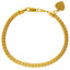 22K Yellow Gold Thick Link Bracelet - Virani Jewelers