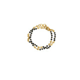 22K Yellow Gold Baby Bracelets Set of 2 W/ Gold Shamballa Beads & Black Beads, 5.2 grams - Virani Jewelers | 


Your precious little ones deserve the gifts of fine gold to adorn their special attire like th...