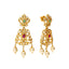 22K Gold Pachi Mango mala Necklace Set - Virani Jewelers