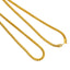 22K Yellow Gold Chain W/ Rounded Cap Link - Virani Jewelers
