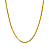 An image of a 22K yellow gold necklace from Virani Jewelers. | Find beautiful 22K gold chains, like this 20-inch gold chain necklace, and so much more at Virani...