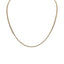 22K Multi Tone Gold Chain W/ Long & Short Textured Beads - Virani Jewelers