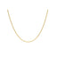 An image of a 22K gold twisted rope chain necklace from Virani Jewelers.