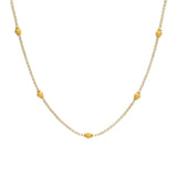 22K Gold Chain in multicolor, 22 inches - Virani Jewelers | 



22K Yellow Gold Chain W/Beaded Strand. This exquisite chain includes a beaded chain  with lit...