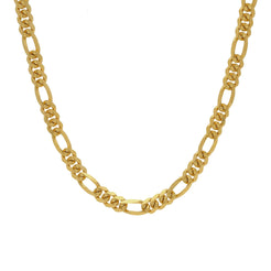 22K Yellow Gold Figaro Chain, Length 18inches - Virani Jewelers