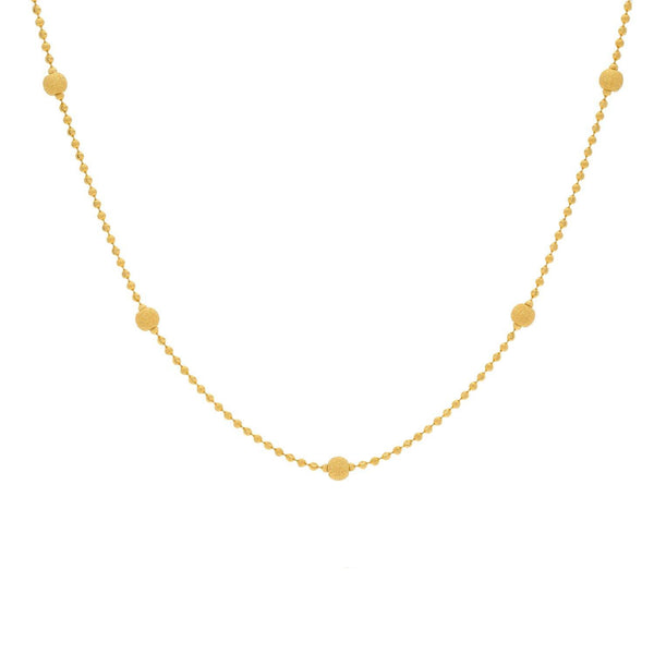 22K Yellow Gold Glittering Chain, Length 16inches - Virani Jewelers | 


Looking for everyday necklace options that not only feels comfortable against your skin but lo...