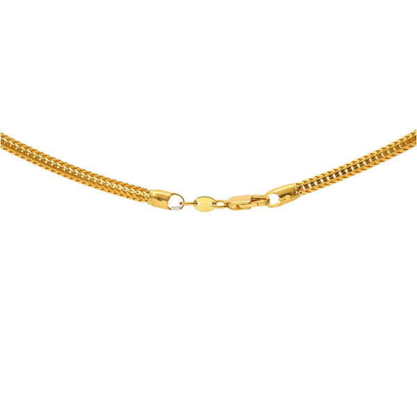 22K Yellow Gold Classic Link Chain - Virani Jewelers | 
Add a stylish flare to your look with 22K Yellow Gold Classic Link Chain from Virani. This sophi...