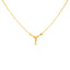 22K Yellow Gold Beaded Chain Necklace