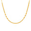 22K Yellow Gold Simple Beaded Chain (18.4 gms)