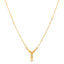 22K Multi- Tone Gold Beaded Pendant Chain