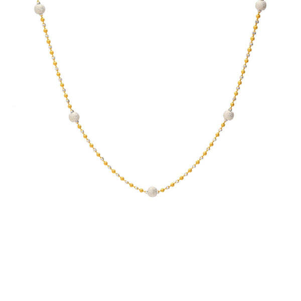 22K Yellow & White Gold Sophia Chain - Virani Jewelers | 
The 22K Yellow and White Gold Sophia Chain from Virani Jewelers will add an air of sophisticatio...