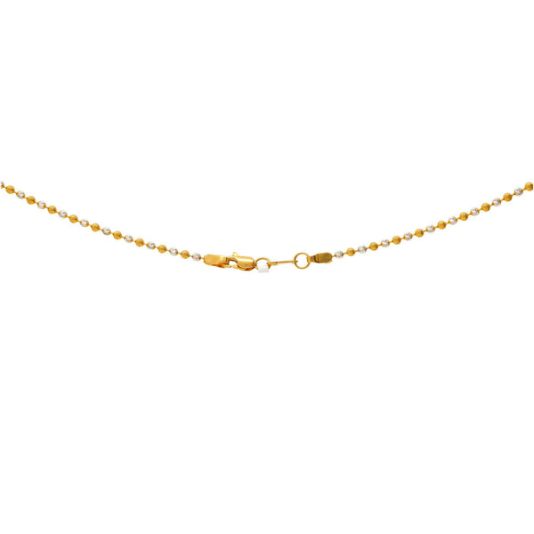 22K Yellow & White Gold Sophia Chain - Virani Jewelers | 
The 22K Yellow and White Gold Sophia Chain from Virani Jewelers will add an air of sophisticatio...
