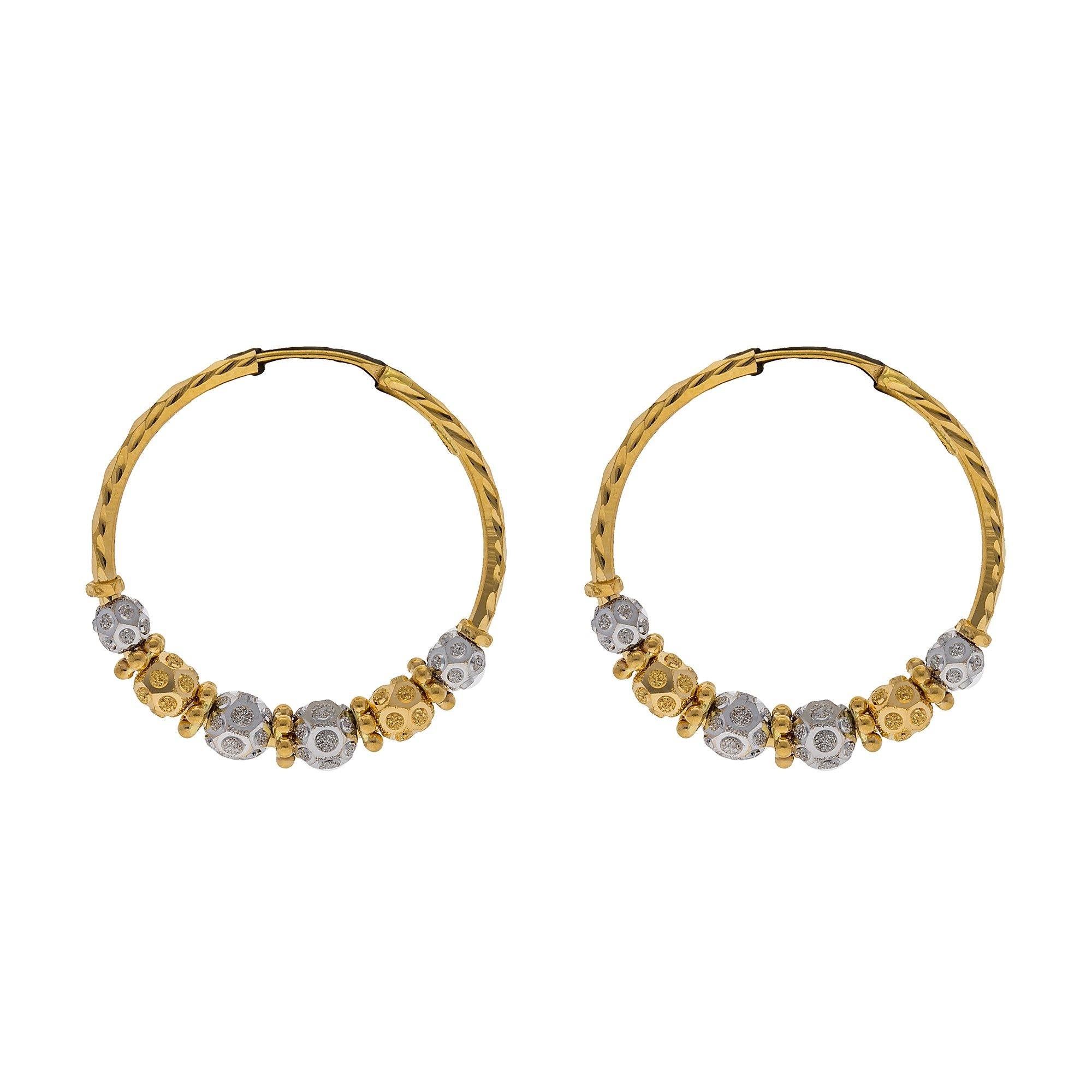 Discover more than 218 beads earrings gold super hot
