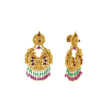 22K Yellow Gold Earrings W/ Ruby and Filgree Art & Splendid Design - Virani Jewelers | 


The perfect mix of modern and traditional charm is what this pair of earrings offers to the we...