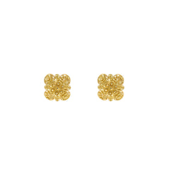 22K Yellow Gold Butterfly Shaped Stud Earrings, 5.6 grams - Virani Jewelers