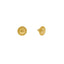 22K Yellow Gold Flower Shaped Stud Earrings, 4.7 grams - Virani Jewelers