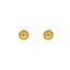 22K Yellow Gold Flower Shaped Stud Earrings, 4.7 grams - Virani Jewelers