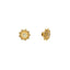 22K Yellow Gold exquisite stud Earrings W/ Cubic Zirconia, 7.8 grams - Virani Jewelers