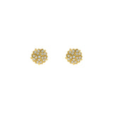 22K Yellow Gold Dangling & Detailed Stud Earrings W/ Cubic Zirconia, 7.8grams - Virani Jewelers | 


A tiny gold earpiece that goes with anything in your wardrobe!The universal 22K yellow gold ea...