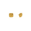22K Yellow Gold Exotic Square Shaped Stud Earrings, 3.7 grams - Virani Jewelers