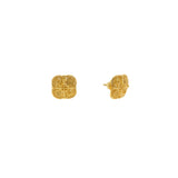 22K Yellow Gold Exotic Square Shaped Stud Earrings, 3.7 grams - Virani Jewelers | 


These sleek and trendy gold earrings are interestingly styled in an unique way and complement ...