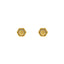 22K Yellow Gold Flattering & Multi-faceted Stud Earrings, 4 grams - Virani Jewelers