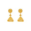 22K Yellow Gold Classic Jhumka - Virani Jewelers