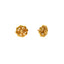 22K Yellow Gold Raveena Stud Earrings - Virani Jewelers