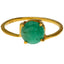 22K Yellow Gold & Emerald Ring (Size 6.1) - Virani Jewelers