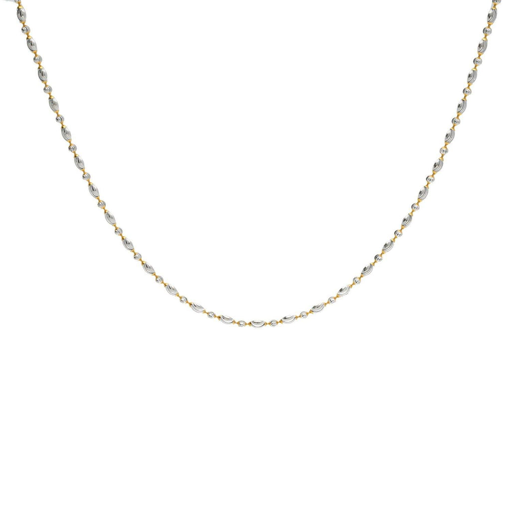 22K Gold Fancy Chain, Length 16inches - Virani Jewelers | 


Classic 22K yellow gold chain crafted meticulously to match your taste; lightweight everyday w...