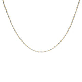 22K Gold Fancy Chain, Length 18 inches - Virani Jewelers | Classic 22K yellow gold chain crafted meticulously to match your taste; lightweight everyday wear...