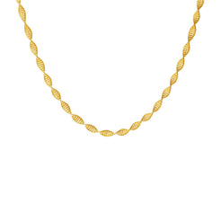 22K Yellow & White Gold Linked Chain - Virani Jewelers