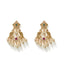 22K Yellow Gold Guttapusalu Necklace & Earrings Set W/ Pearls, Rubies, Emeralds, CZ Polki & Lord Ganesh Accents - Virani Jewelers