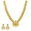 An image of the Anjali 22K gold necklace set from Virani Jewelers.