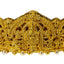 22K Yellow Gold Laxmi Vaddanam Waist Belt W/ Adjustable Belt & Pearls - Virani Jewelers