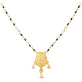 22K Gold Eternity Mangalsutra Chain Necklace - Virani Jewelers | 


The 22K Gold Eternity Mangalsutra Chain Necklace is truly one of a kind. The dainty black bead...