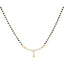 22K Gold Minimalist Mangalsutra Chain Necklace - Virani Jewelers