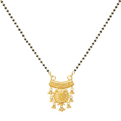 22K Gold Esha Mangalsutra Chain Necklace - Virani Jewelers