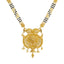 22K Gold Mangalsutra Black Beads Chain, Length 30inches - Virani Jewelers