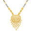 22K Gold Mangalsutra Black Beads Chain, Length 30inches - Virani Jewelers