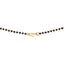 An image of the hook-in-eye clasp on the Saloni Mangalsutra 22K gold chain necklace from Virani Jewelers.