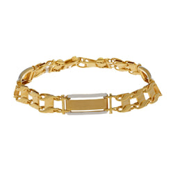 22K Multi Gold Stylish Men Bracelet - Virani Jewelers