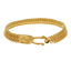 22K Yellow Gold Men Bracelet W/ Hexagonal Tile Link - Virani Jewelers